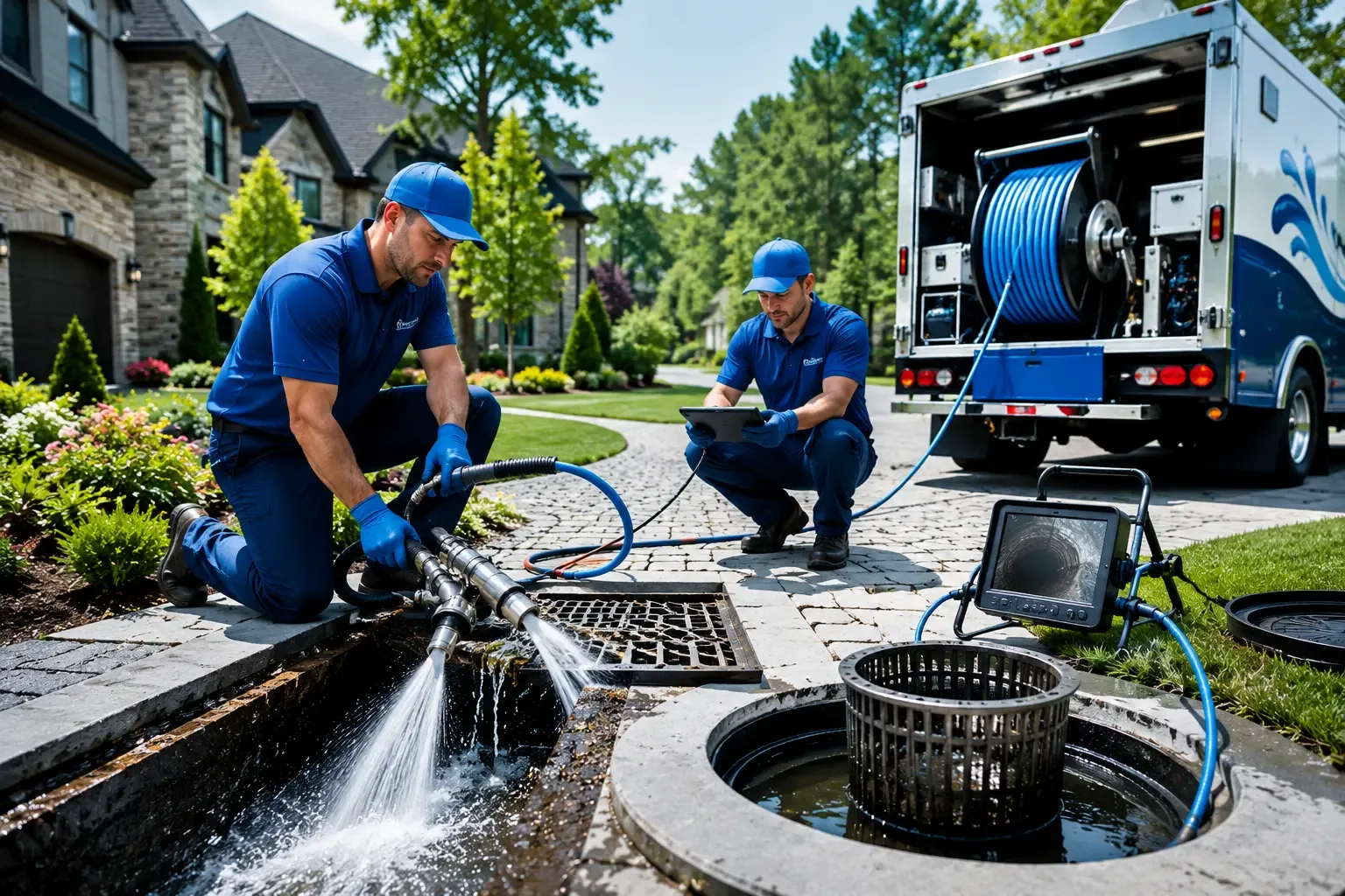 Local outdoor drain cleaning professionals in Cumberland, RI